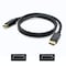 Add-On Addon 5 Pack Of 1Ft Displayport Male To Male Black Cable DISPLAYPORT1F-5PK - alternate 1